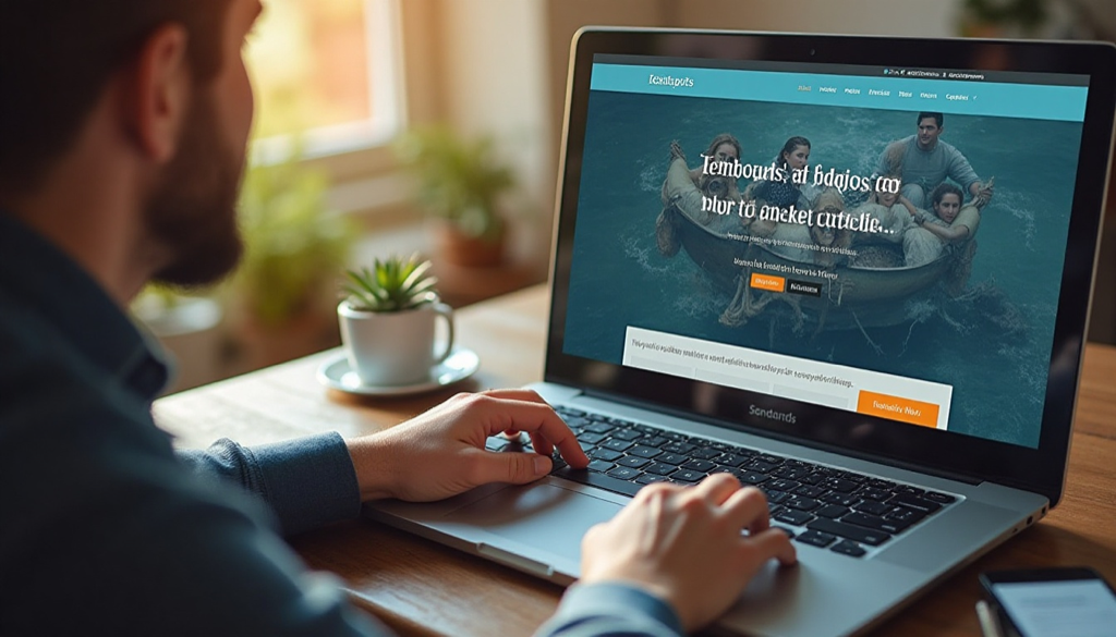 Professzionális weboldal példa